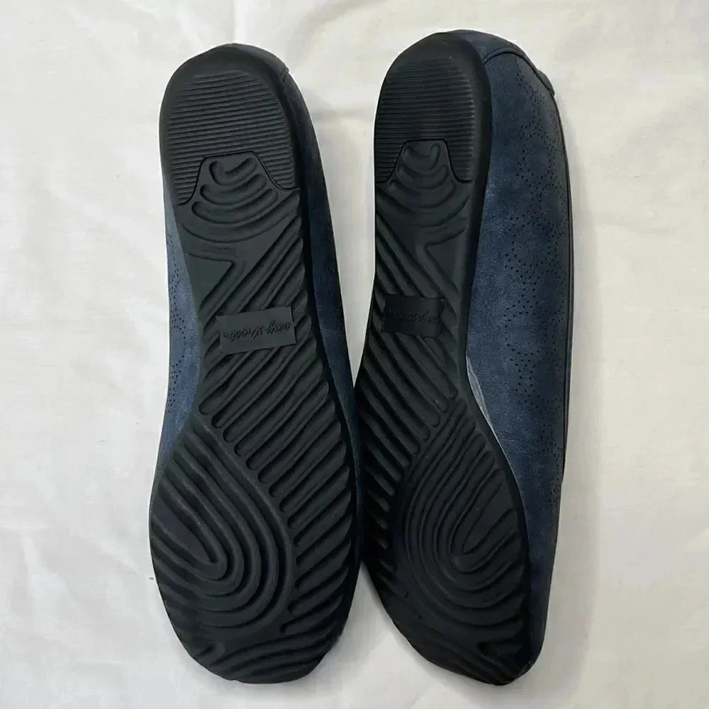 Easy Street size 11m navy ballet flats - Picture 3 of 4